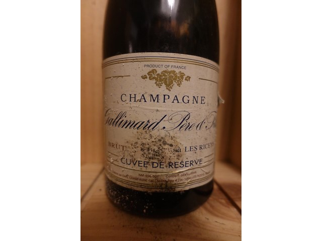 1x 150cl champagne gallimard père d'fils - afbeelding 2 van  2