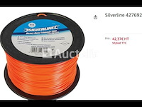 1x 377 m heavy duty string trimmer 2 mm silverline