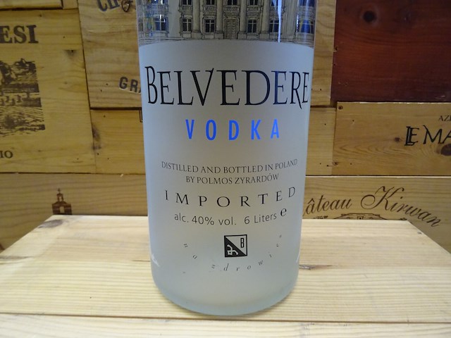 1x 6 liter vodka belvedere - afbeelding 2 van  4