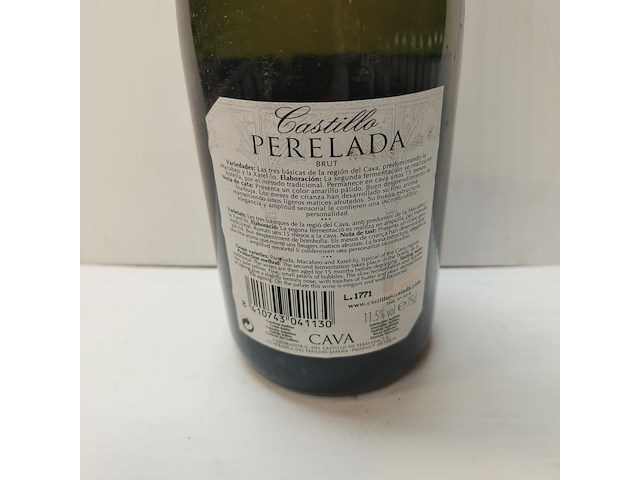 1x 75cl castillo perelada cava brut - afbeelding 2 van  2