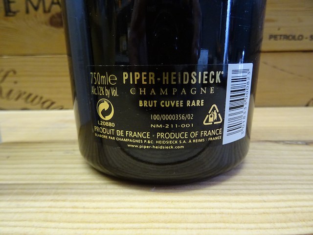 1x 75cl champagne piper-heidsieck rare - afbeelding 6 van  11