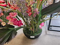 1x artificiële tropische bloemen set - afbeelding 1 van  4