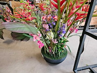 1x artificiële tropische bloemen set - afbeelding 2 van  4