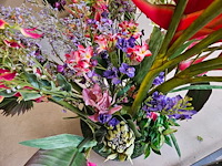 1x artificiële tropische bloemen set - afbeelding 3 van  4