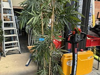 1x bamboe kunstplant b200 cm - afbeelding 1 van  2