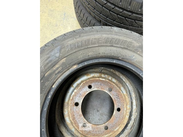 1x band bridgestone + 1x wiel - afbeelding 2 van  6