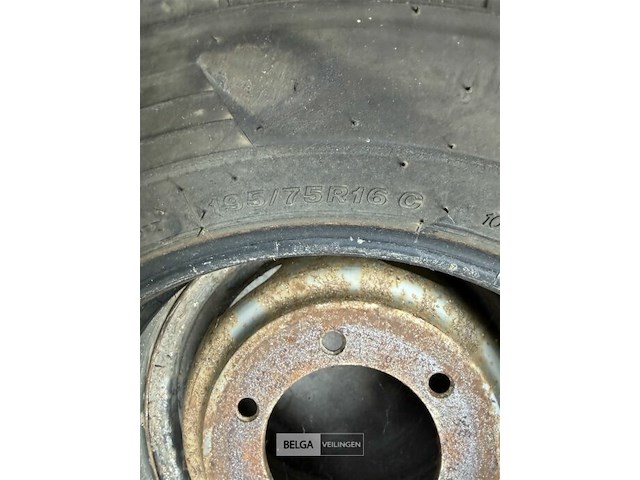 1x band bridgestone + 1x wiel - afbeelding 3 van  6