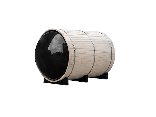 1x barrelsauna - afbeelding 1 van  7