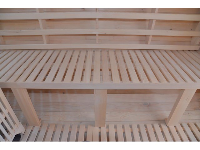 1x barrelsauna - afbeelding 12 van  13