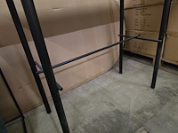 1x bartafel met houten blad 140x55x94h - afbeelding 5 van  6