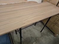 1x bartafel met houten blad 140x55x94h - afbeelding 6 van  6