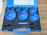 1x bi-metal holesaw kit yphs13k/gnl, 12 piece kit - afbeelding 5 van  5