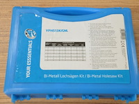 1x bi-metal holesaw kit yphs13k/gnl, 12 piece kit - afbeelding 2 van  5