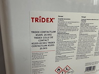 1x bidon tridex contactlijm ks205 20,5kg - afbeelding 3 van  3