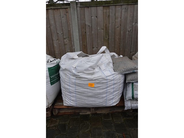 1x bigbag witte keitjes - afbeelding 1 van  2