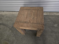 1x bijzettafel teak - afbeelding 2 van  3
