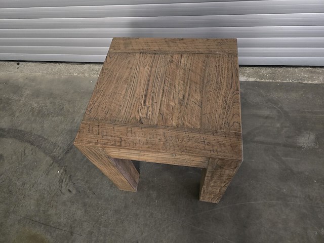 1x bijzettafel teak - afbeelding 2 van  3