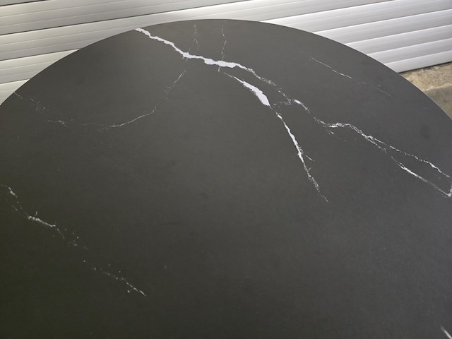 1x bistro keramiek nero zwart rond 68cm - afbeelding 4 van  6