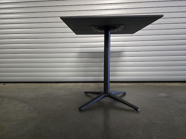 1x bistro keramiek nero zwart vierkant 70cm - afbeelding 4 van  7