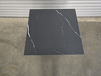 1x bistro keramiek nero zwart vierkant 70cm - afbeelding 2 van  7