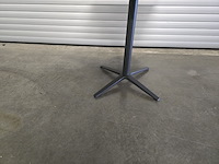 1x bistro keramiek nero zwart vierkant 70cm - afbeelding 5 van  7