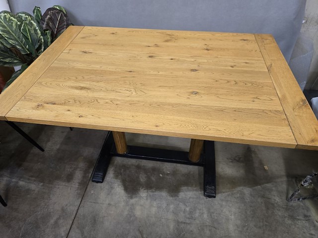 1x bistro tafel met zware poot 120x80x76h - afbeelding 5 van  7