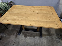 1x bistro tafel met zware poot 120x80x76h - afbeelding 5 van  7