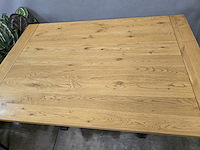 1x bistro tafel met zware poot 120x80x76h - afbeelding 6 van  7