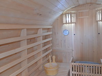 1x buitensauna barrel - afbeelding 6 van  8