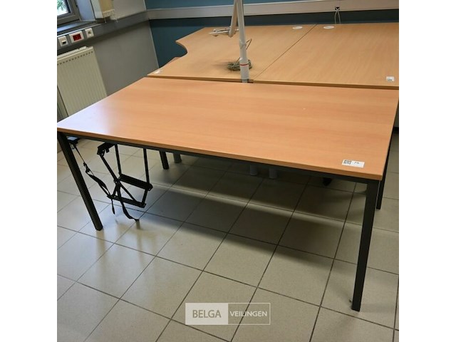 1x bureeltafel - afbeelding 1 van  2
