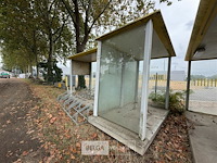 1x bushokje l300 x b140 x h210 cm - afbeelding 2 van  3