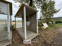 1x bushokje l400 x b150 x h210 cm - afbeelding 2 van  4