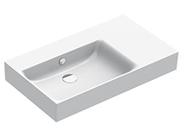 1x catalano premium 80 wall hung left basin - gloss white 180svpn00 - afbeelding 1 van  3