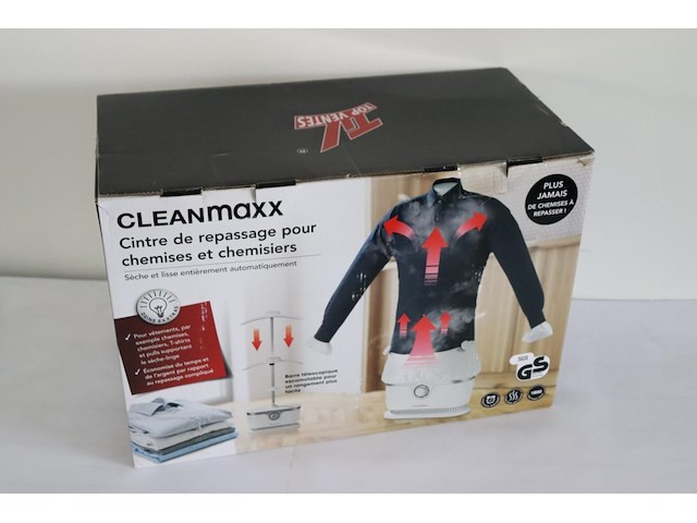 1x cleanmaxx strijksysteem voor hemden & bloezen - afbeelding 1 van  2