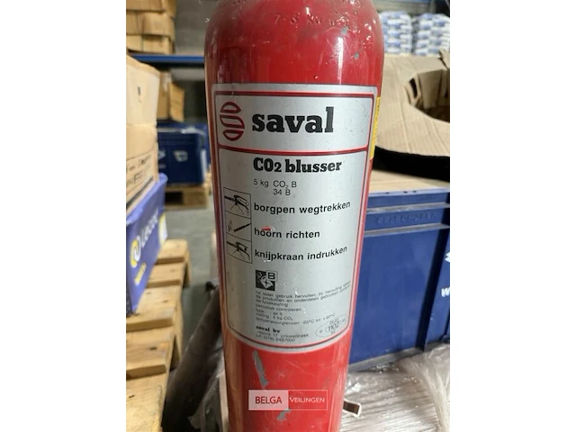 1x co² blusser saval - afbeelding 2 van  2
