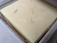 1x cosy candle vierkant wit - afbeelding 1 van  1