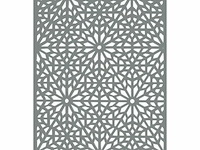 1x deco element mouharabiy 180x90cm grijs - afbeelding 1 van  3