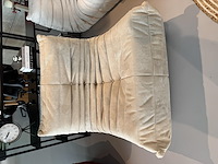 1x design fauteuil beige l - afbeelding 2 van  5