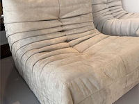 1x design fauteuil beige l - afbeelding 1 van  5