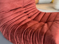 1x design fauteuil rood - afbeelding 2 van  6