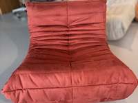 1x design fauteuil rood - afbeelding 3 van  6