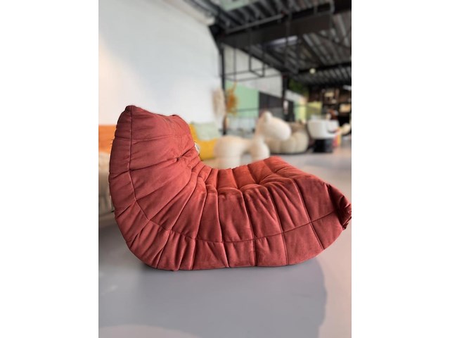 1x design fauteuil rood - afbeelding 4 van  6