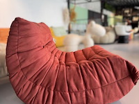 1x design fauteuil rood - afbeelding 4 van  6