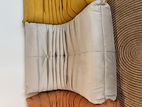 1x design fauteuil taupe l