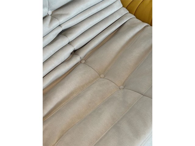 1x design fauteuil taupe l - afbeelding 3 van  3