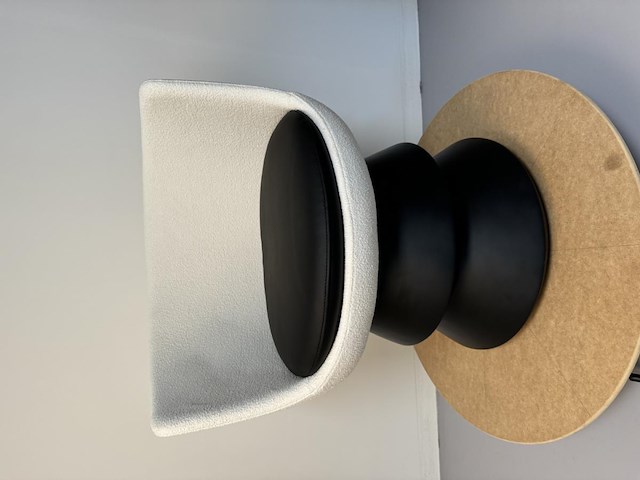 1x design fauteuil zwart - afbeelding 2 van  7