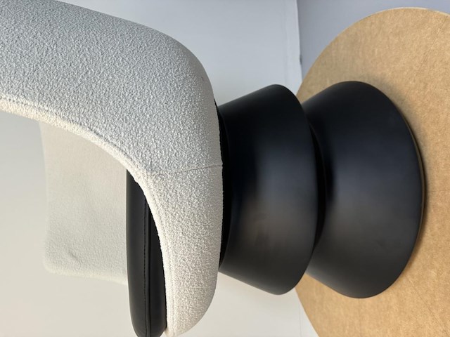 1x design fauteuil zwart - afbeelding 6 van  7