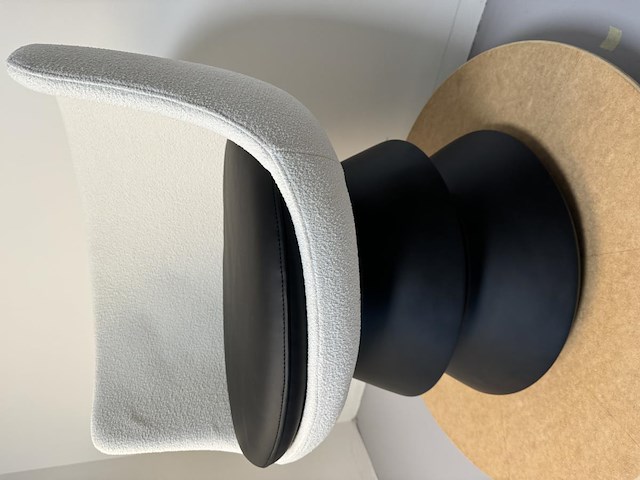 1x design fauteuil zwart - afbeelding 3 van  7