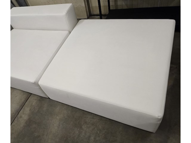 1x design lounge poef cubik ice outdoor - afbeelding 2 van  3