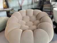 1x design zetel beige - afbeelding 1 van  6